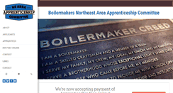 Desktop Screenshot of boilermakersapprenticeship.com